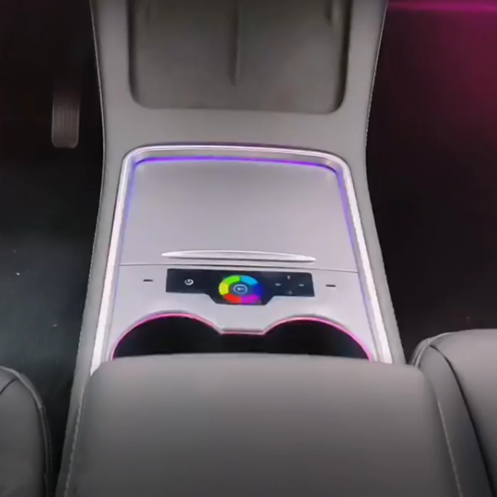 Model 3 & Y Interior Laser Ambient Lights 128 RGB Colors Tesla Atmosphere LED - Image 5