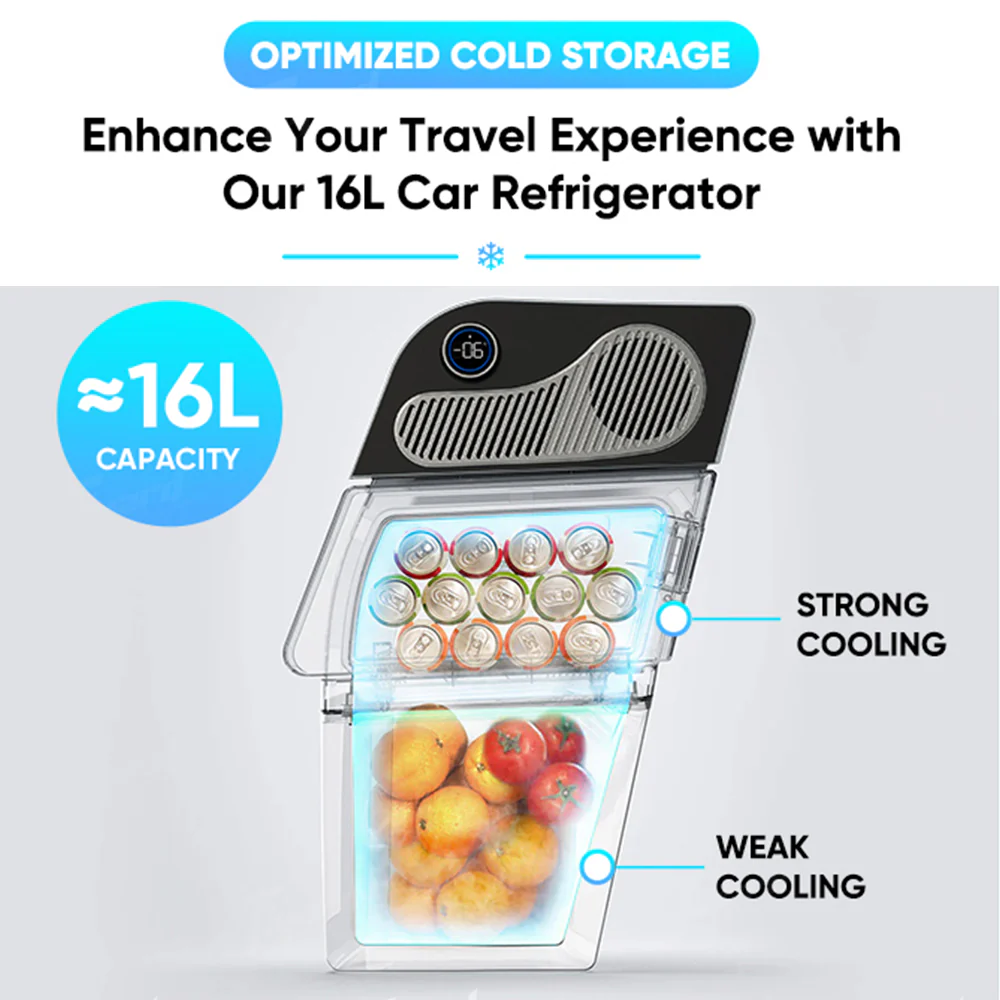 2020-2025 Model Y 16L Built-in Refrigerator Upgrade Compressor Cooler for Model Y Juniper | Tlyard - Image 8