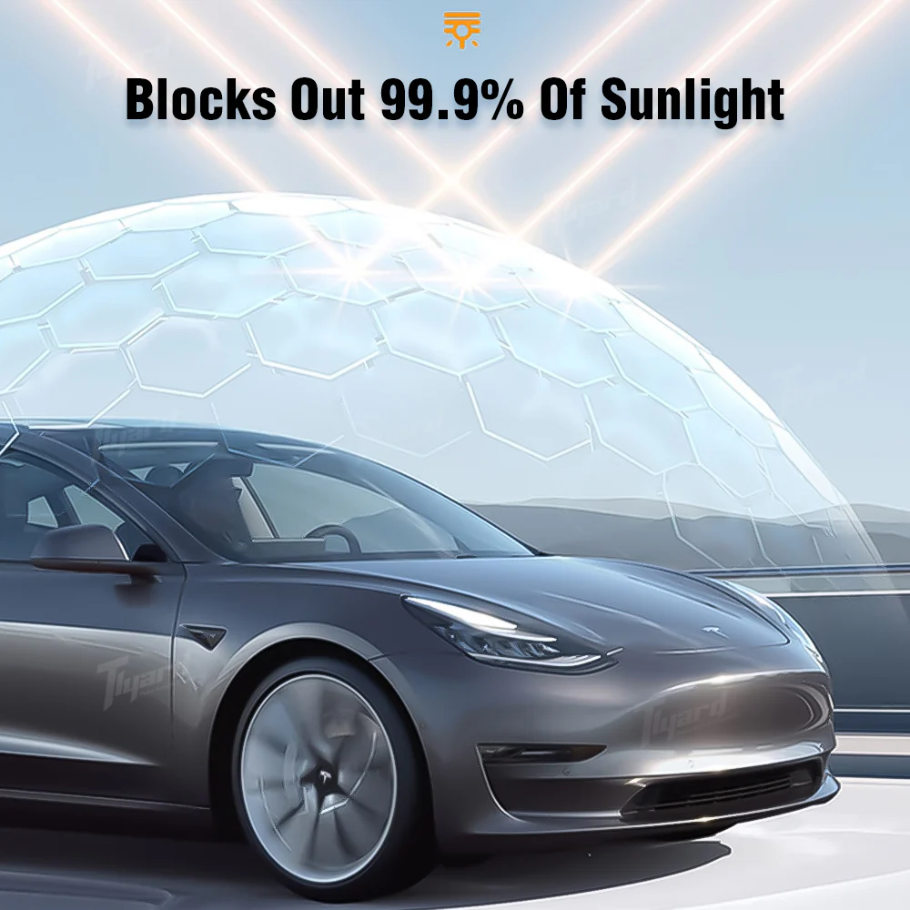 2020- 2025 Model Y Electric Retractable Roof Sunshade Sun Protection Shade for 2025+ Model Y Juniper - Image 5