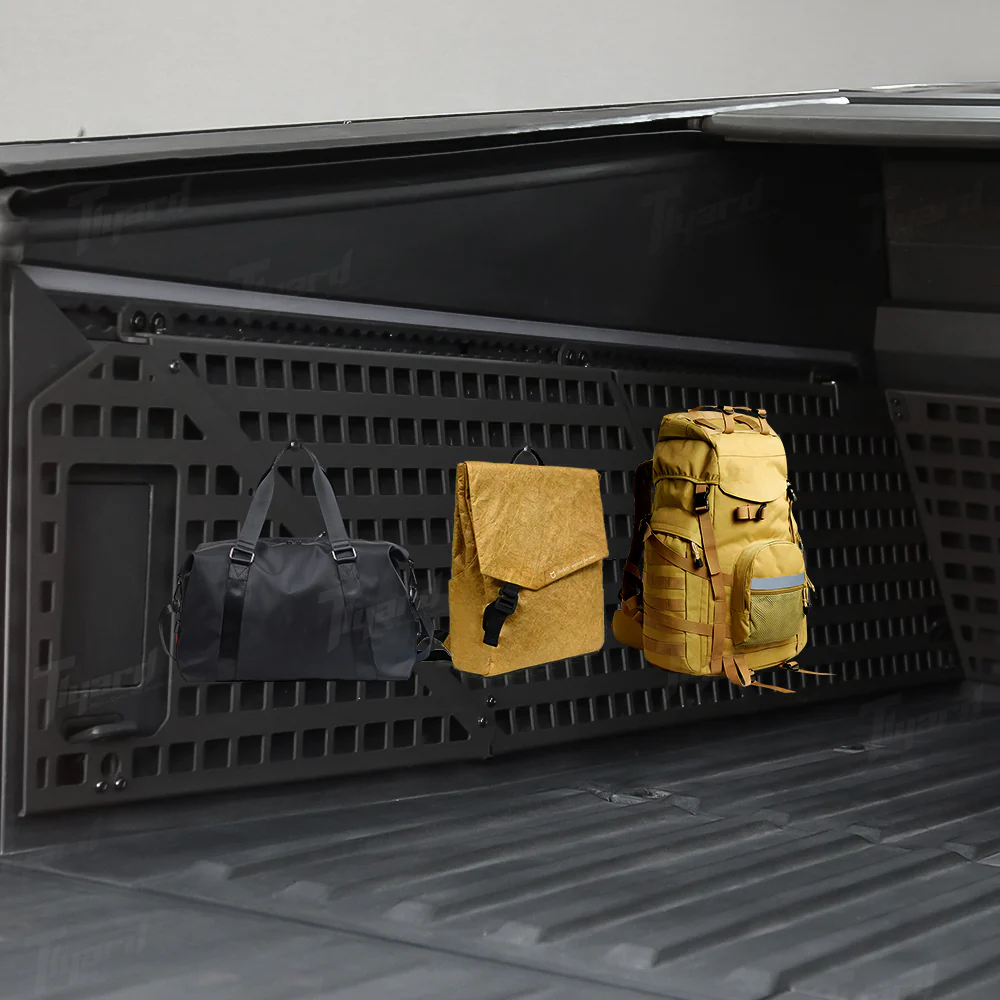8PCS Cybertruck Cargo Bed Inner Side Full Coverage Molle Panels - Custom Fit Rear Bucket Space Organizer | Tlyard - Image 3