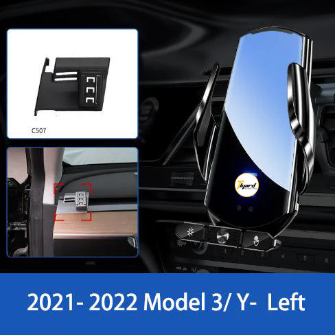 15W Fast Charging Wireless Phone Charger For Tesla Model 3 & Y & S & X - Image 5