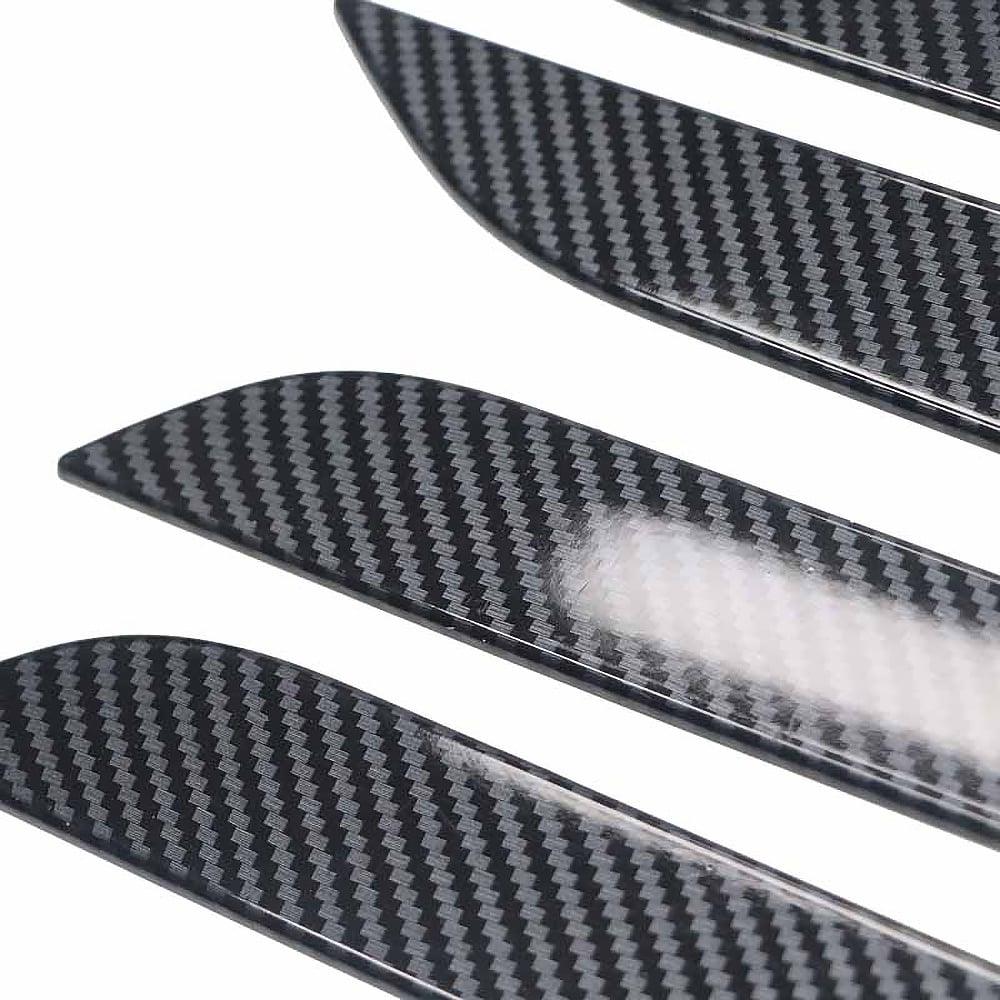 Urethane Carbon Fiber Door Handle Overlay For 2016-2024 Model X - Image 5