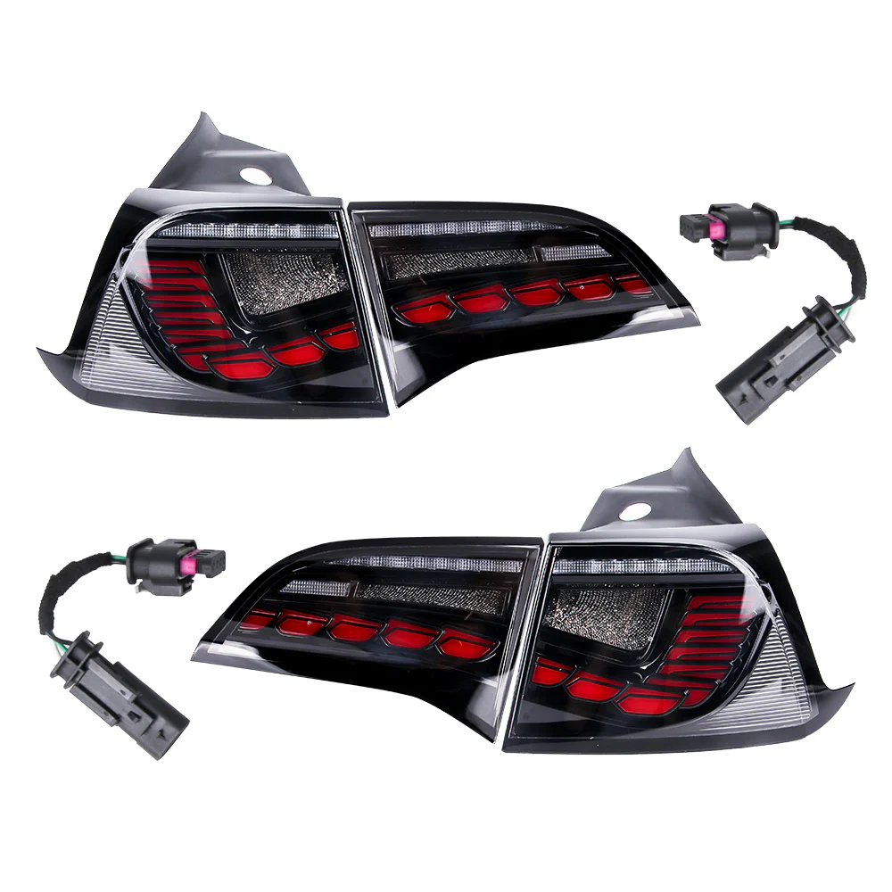 Model 3 & Y Dragon Scale Tail lights Tesla Modification - Image 9