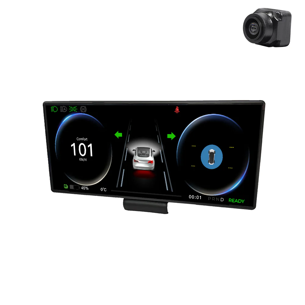 F9 9 Inches Touch Instrument Cluster CarPlay For Model 3 & Y Highland Juniper - Image 3