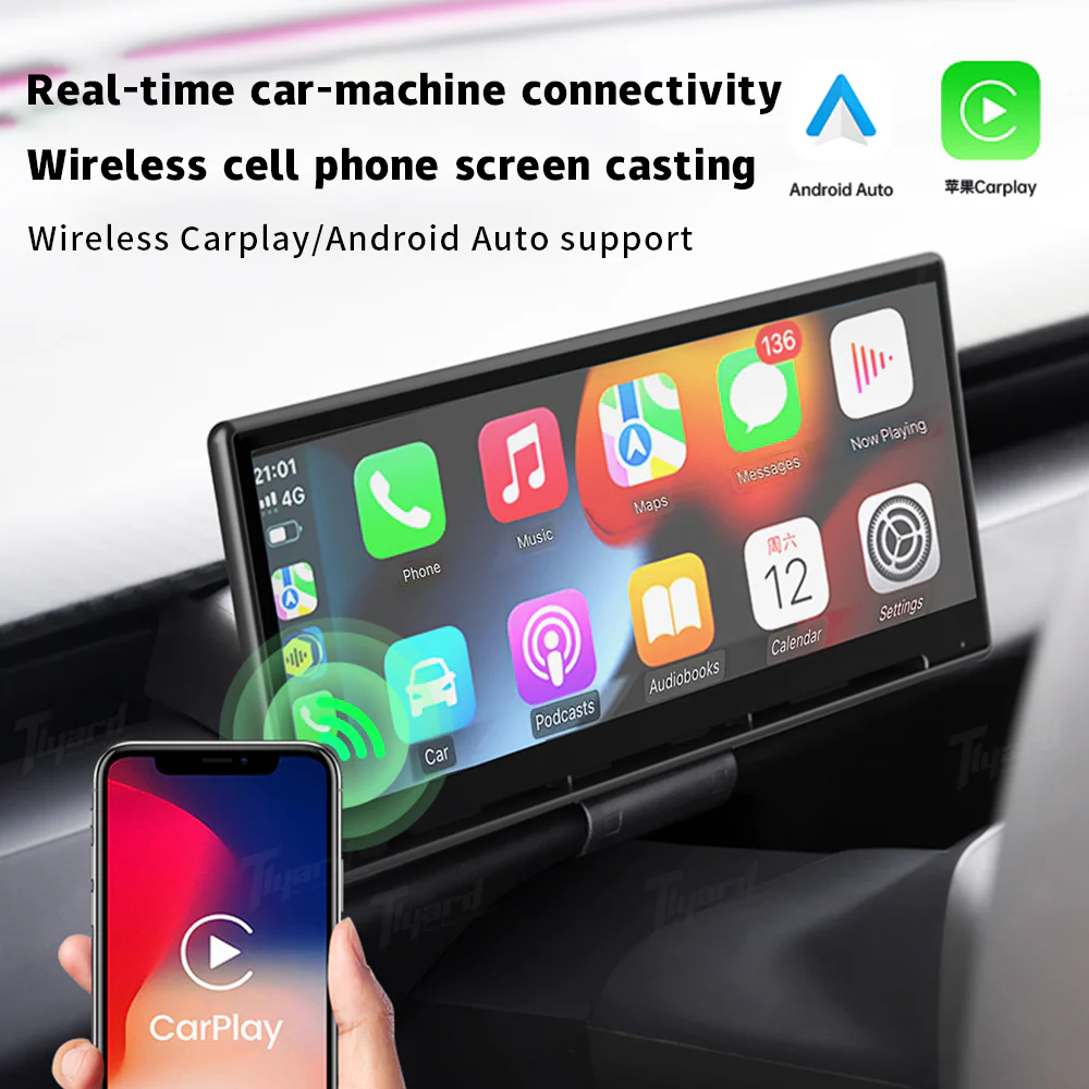 F9 9 Inches Touch Instrument Cluster CarPlay For Model 3 & Y Highland Juniper - Image 5
