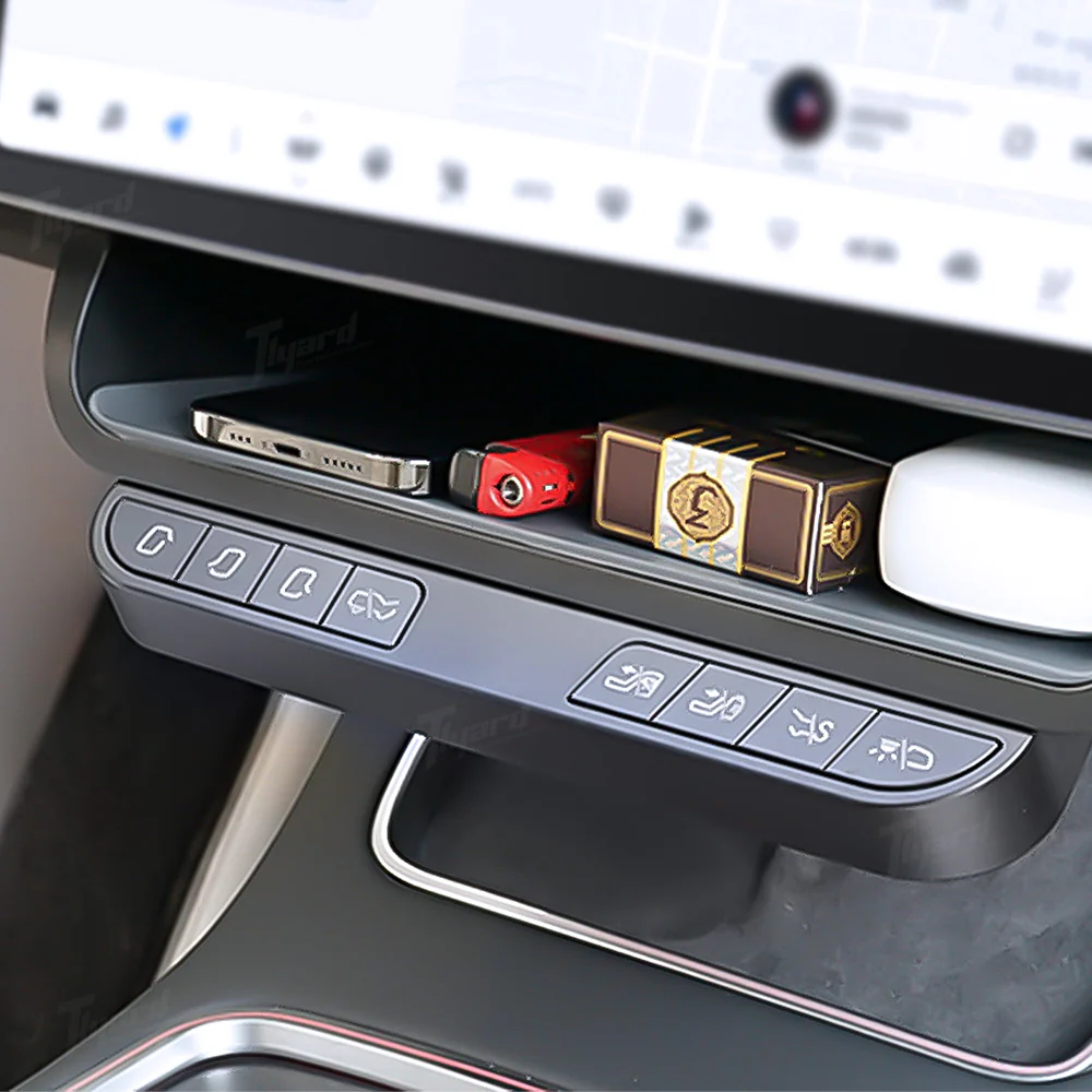 Model 3 Highland Center Console Physical Control Button Stroge Box - Image 5