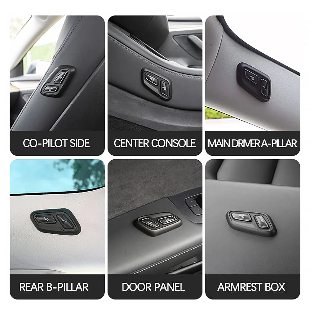 Model 3 & Y Wireless Boss Seat Adjustment Switch Buttons Remote Control - Image 4
