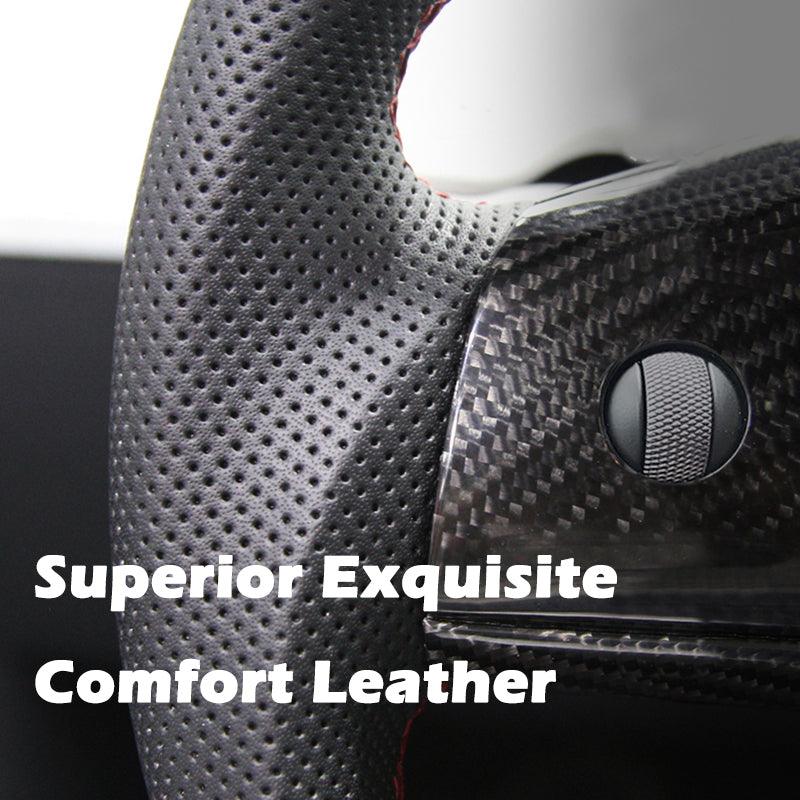 Custom Yoke Style Carbon Fiber Steering Wheel For Tesla Model 3/ Y - Image 8