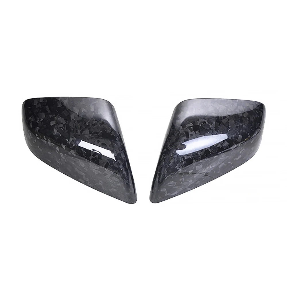 Real Molded Carbon Fiber Mirror Overlays (1 Pair) For 2016-2024 Model X - Image 8