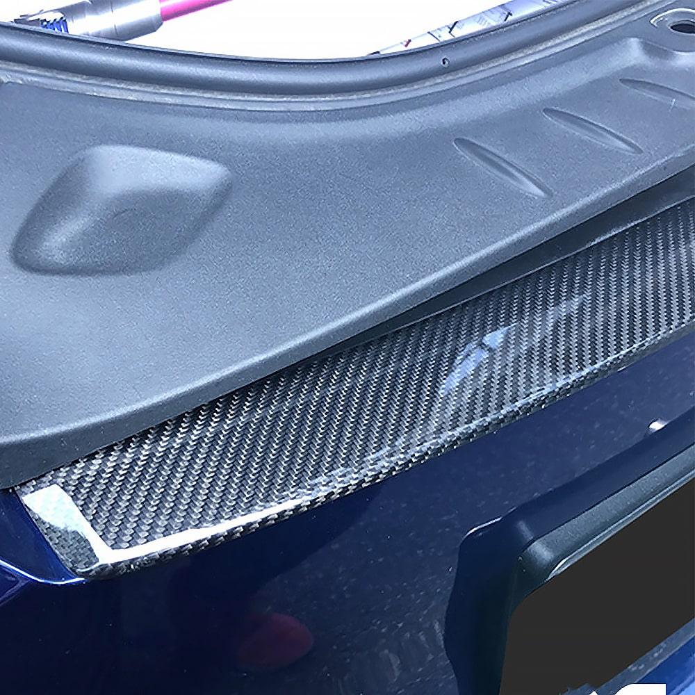 Real Molded Carbon Fiber Front End Inlay For 2016-2024 Model X - Image 4
