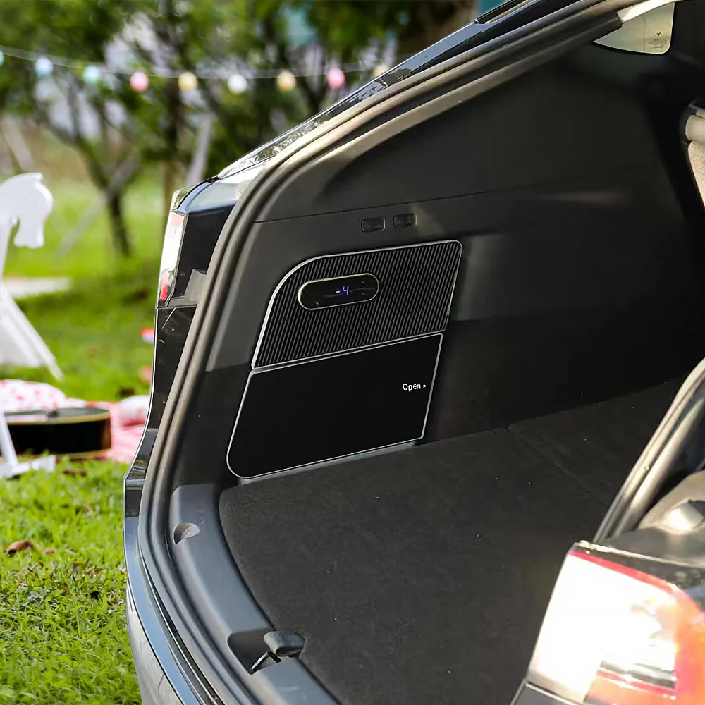 Model Y Trunk Hidden Car Refrigerator Rear Fridge 15L Large Capacity Camping Traveling - Image 3