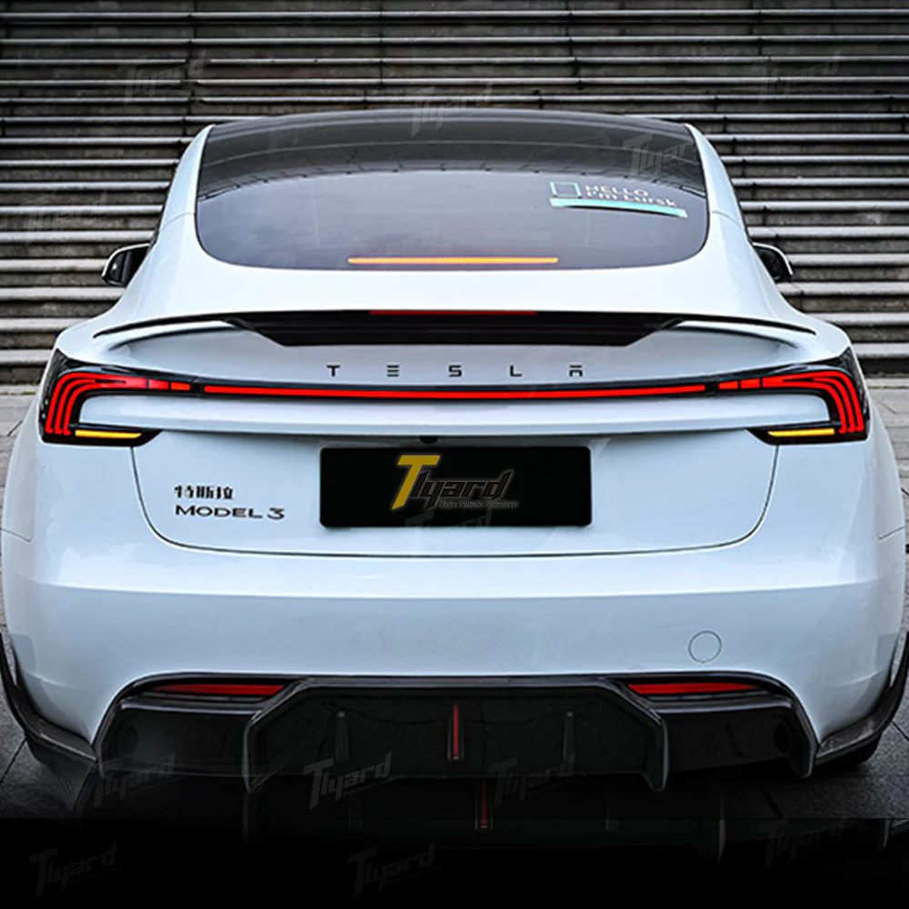 Tesla Model 3 Highland Full-Width Strip Through Shape LED Taillight - Image 7