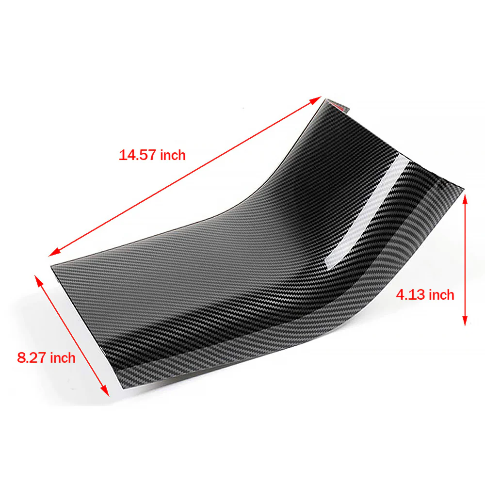 Real Carbon Fiber Rear Kickproof Decorative Frame For Tesla Model 3/ Y - Image 5