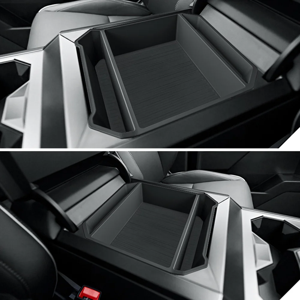 Tesla Cybertruck Center Console Storage Box Armrest Divider for Cybertruck Interior Upgrade | Tlyard - Image 3