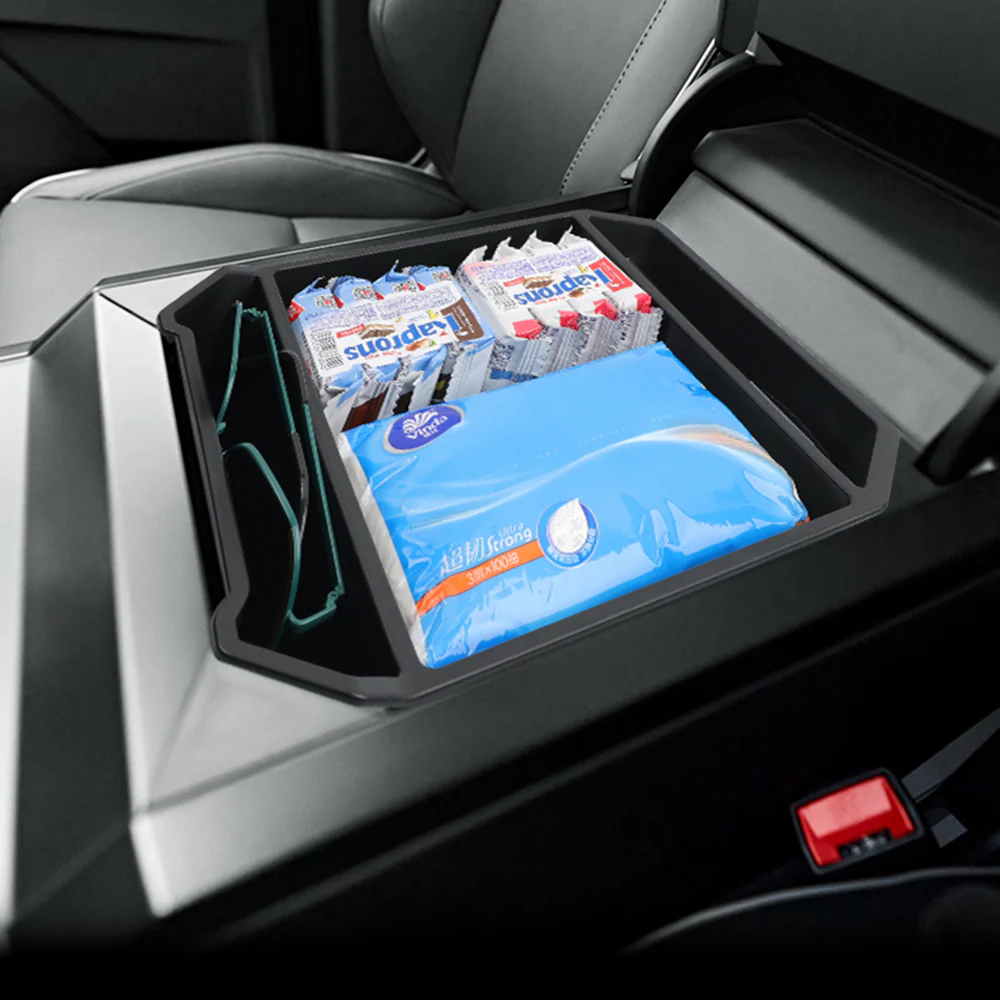 Tesla Cybertruck Center Console Storage Box Armrest Divider for Cybertruck Interior Upgrade | Tlyard - Image 4
