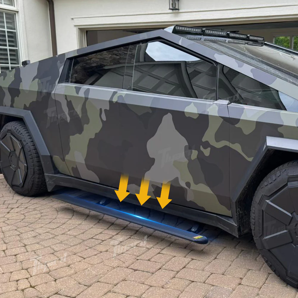 Tesla Cybertruck Power Retractable Running Board Electric Automatic Side Steps for Cybertruck | Tlyard - Image 7