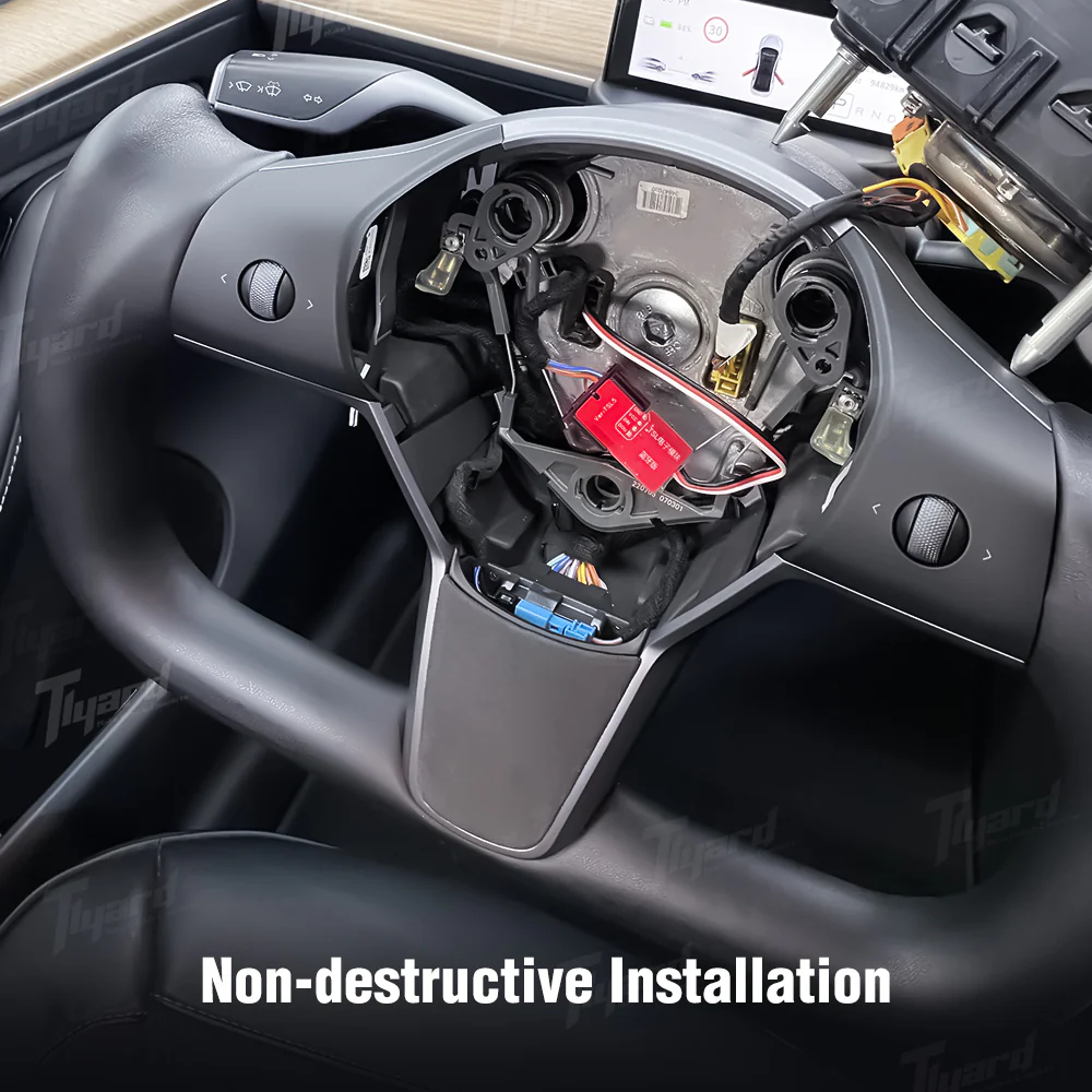 Tesla FSD Autopilot Assist Auxiliary Chip AP Nag Elimination Model 3/Y/S/X/Cybertruck Module Steering Wheel - Image 3