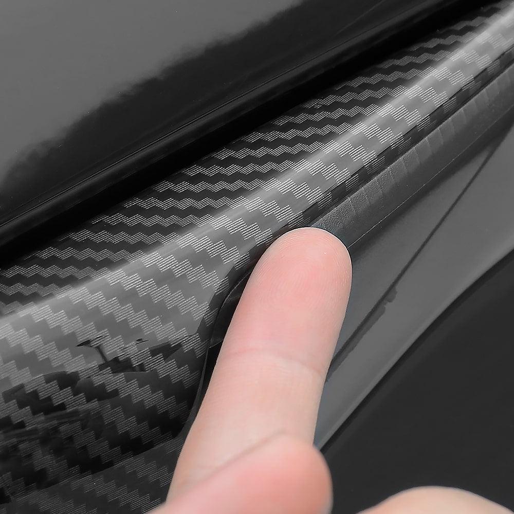 Model S 2021+ Real Molded Carbon Fiber Turn Signal Overlays - Top Half Style (Gen. 2) - Image 4